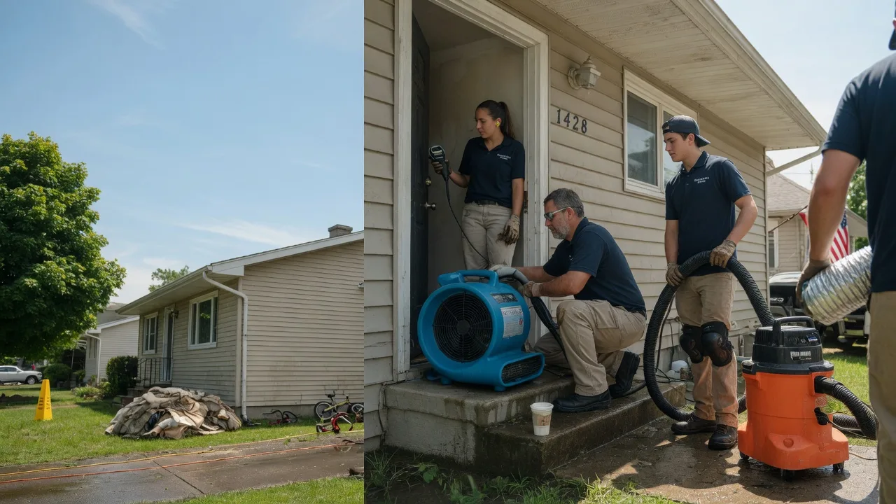 Water Damage Restoration in Ophiem, IL near me